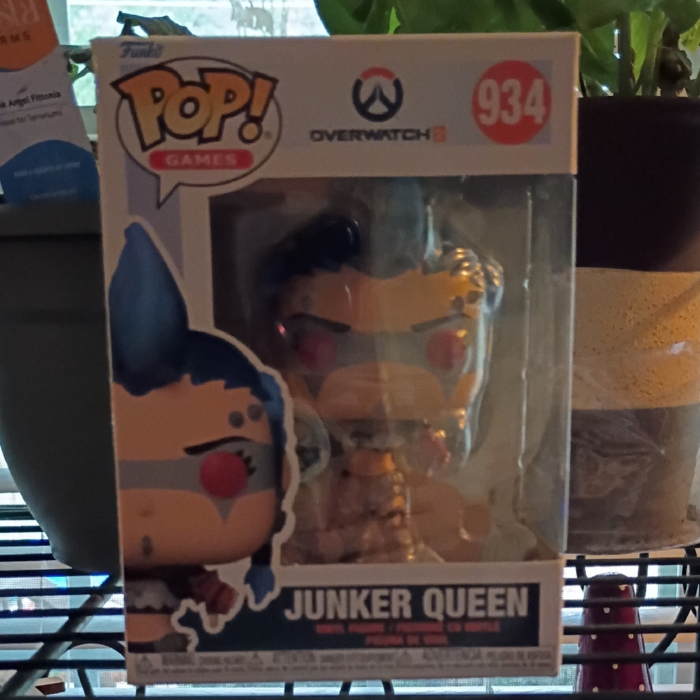 Funko Pop Games Junker Queen with Blue and Red Accents